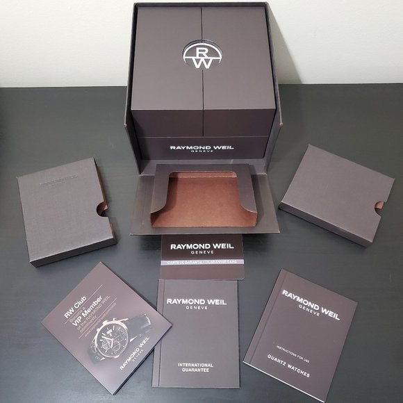 Watch Man Raymond Weil Tradition 5576-ST-00307 Leather/Black - Picture 4 of 7